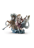Arion On A Seahorse Sculpture. Limited Edition