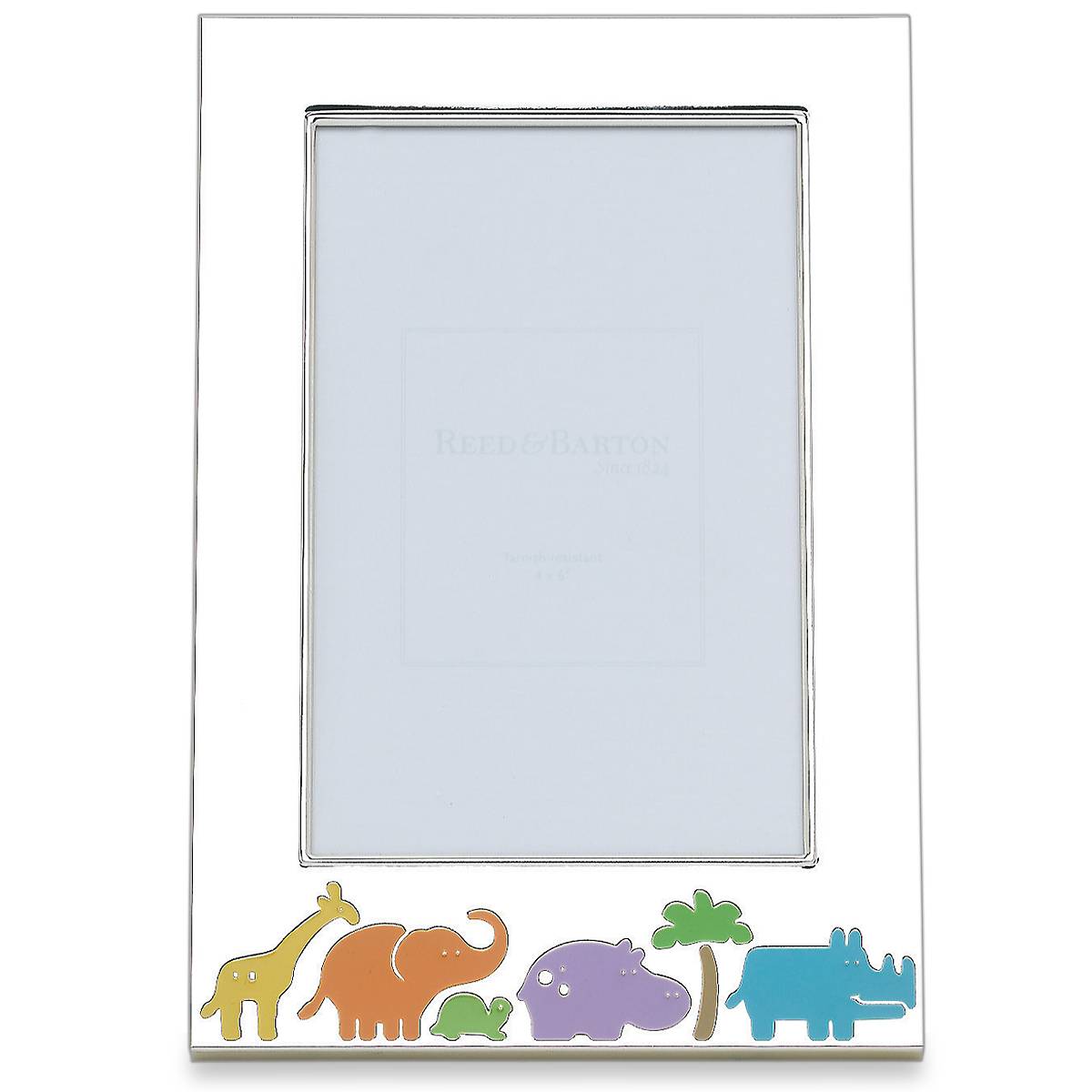Jungle Parade Silverplate 4" X 6" Frame