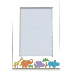 Jungle Parade Silverplate 4" X 6" Frame