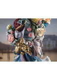 Venetian Fantasy Woman Sculpture. Limited Edition