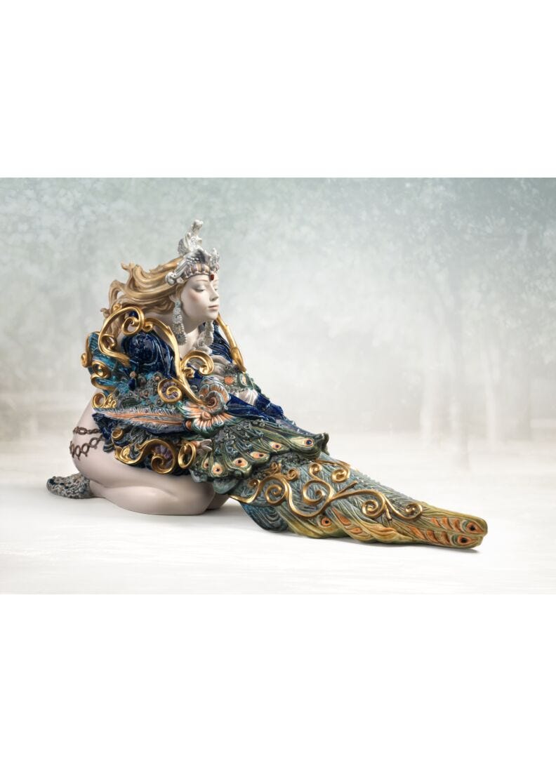 Winged Beauty Woman Sculpture - Limited Edition