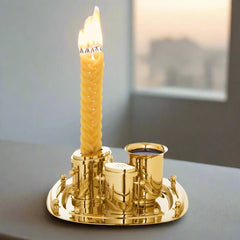Suspension Gold Havdalah Set