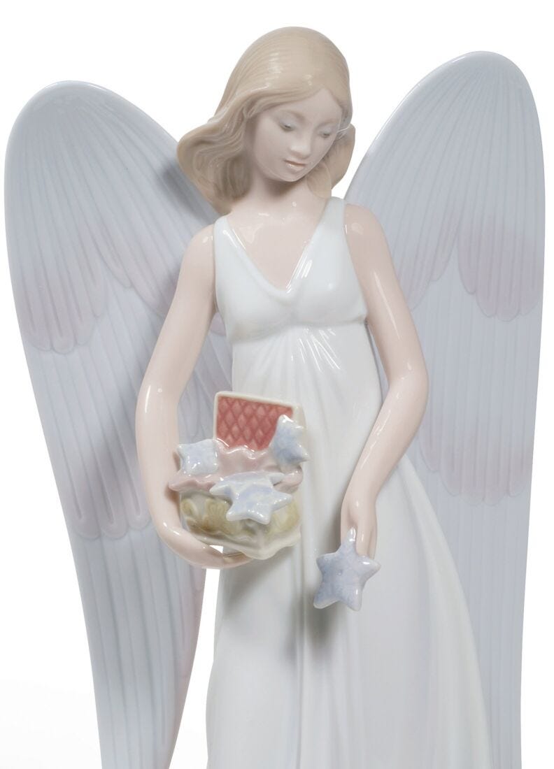 Angelic Stars Tree Topper Christmas Ornament