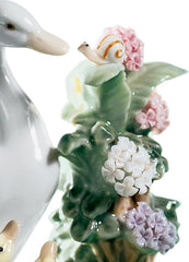 How Do You Do Duck Figurine