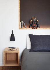 Orange Samurai Helmet Figurine