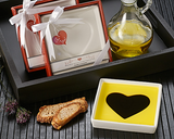 Love Infused Olive Oil And Balsamic Vinegar Dipping Plate Favor