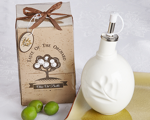 Taste Of The Orchard Olive Oil Bottle Favor