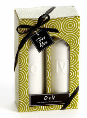 O+V Oil And Vinegar Bottle Cruet Set