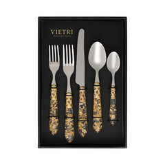 Aladdin Brilliant Gold Fleck Five-piece Place Setting – Set Of 4