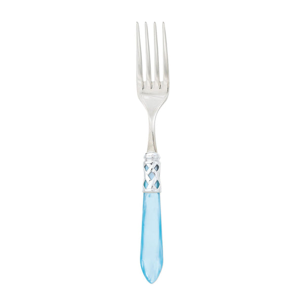 Aladdin Brilliant Serving Fork, Light Blue