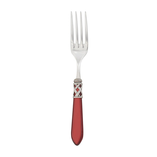 Aladdin Antique Serving Fork, Red