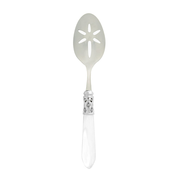 Aladdin Brilliant Slotted Serving Spoon, Clear
