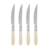 Aladdin Brilliant Steak Knives - Set Of 4, Ivory