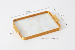 Tango Rectangular Tray with Handles