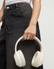 Sterling Silver Plated Metal Alloy Ring With Stingray Structure