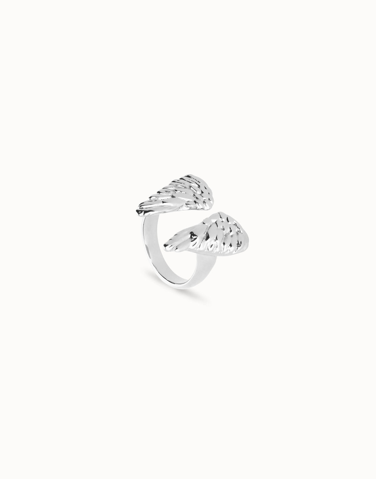 Ring In The Shape Of Wings - Silver