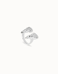 Ring In The Shape Of Wings - Silver