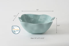 Aqua Extra Large Bowl – Shatterproof Melamine