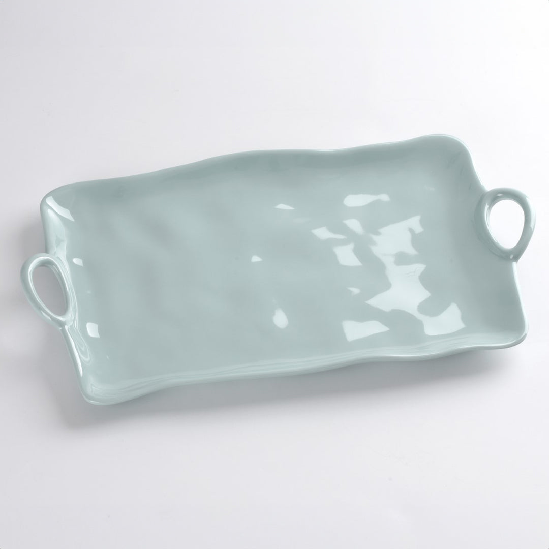 Aqua Large Platter – Shatterproof Melamine