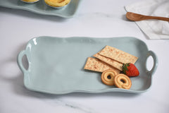 Aqua Small Platter – Shatterproof Melamine