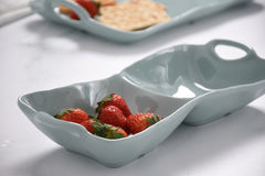 Aqua 2 Section Server – Shatterproof Melamine