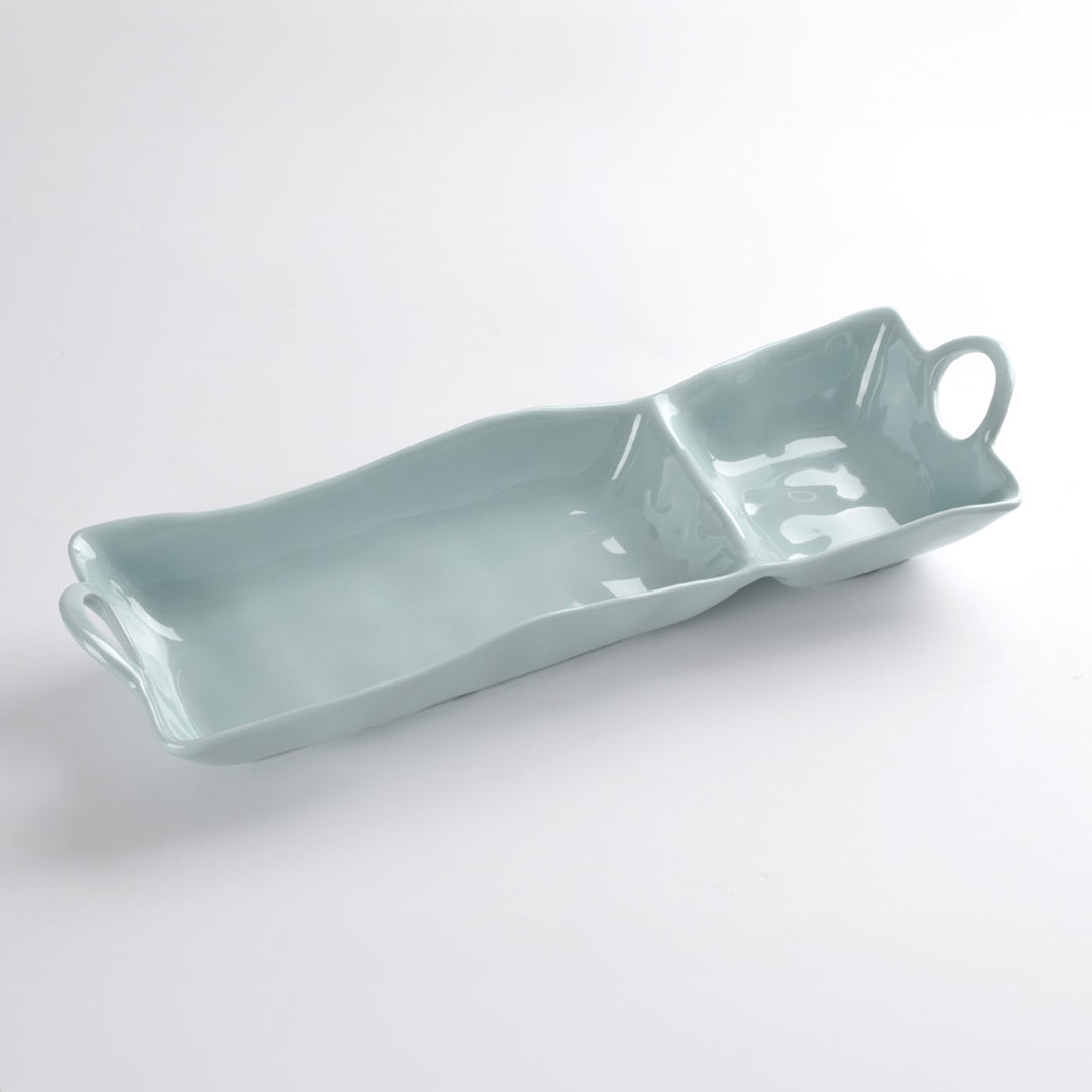 Aqua Chip & Dip – Shatterproof Melamine