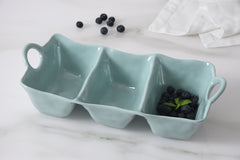 Aqua 3 Section Deep Server – Shatterproof Melamine