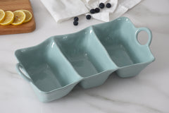 Aqua 3 Section Deep Server – Shatterproof Melamine