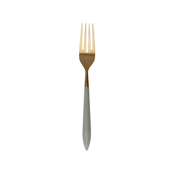 Ares Oro Serving Fork, Light Gray