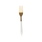 Ares Oro Serving Fork, White