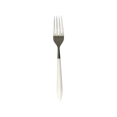 Ares Argento Serving Fork, White
