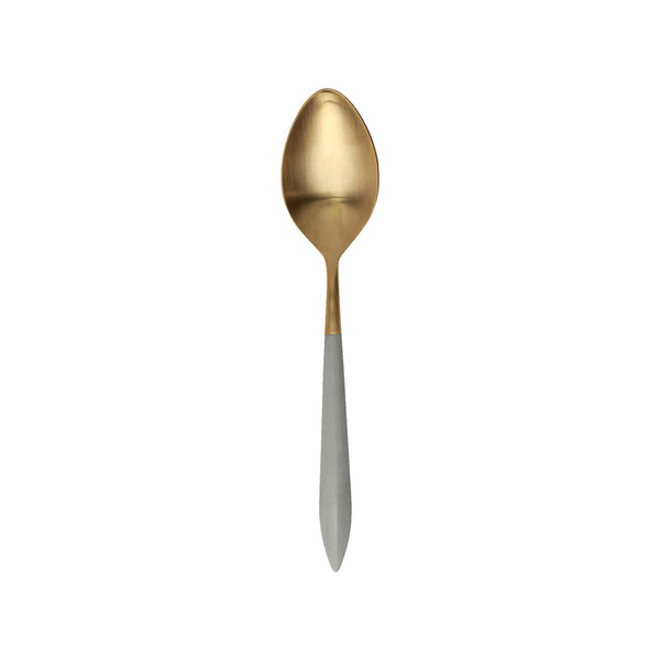 Ares Oro Serving Spoon, Light Gray