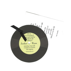 Hip Hop With Tag No Ribbon Invitation Cards (Set Of 60)