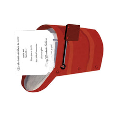 Mailbox With Tag Invitation Cards (Set Of 60)