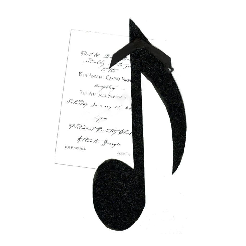 Musical Note With Ribbon and Tag Invitation Cards (Set Of 60)