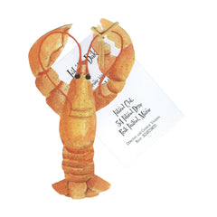 Lobster With Ribbon and Tag Invitation Cards (Set Of 60)
