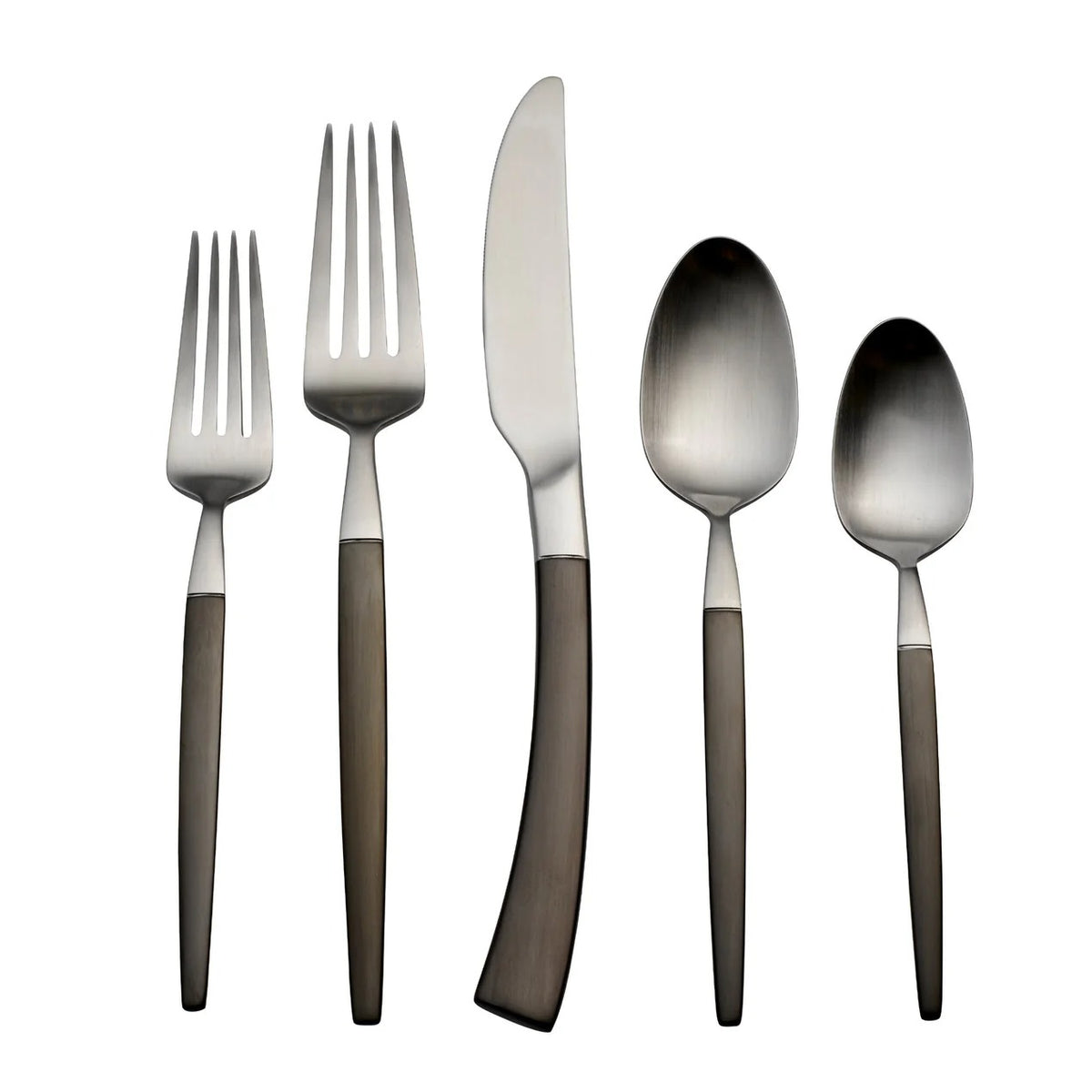Adjacent Midnight 20-Piece Flatware Set