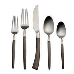 Adjacent Midnight 20-Piece Flatware Set
