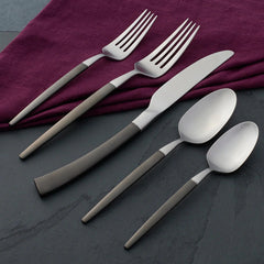 Adjacent Midnight 20-Piece Flatware Set