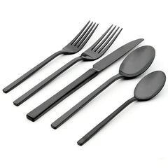 Allay Midnight 20-Piece Flatware Set