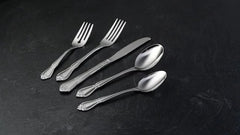 True Rose Everyday Flatware Dinner Knives, Set Of 4
