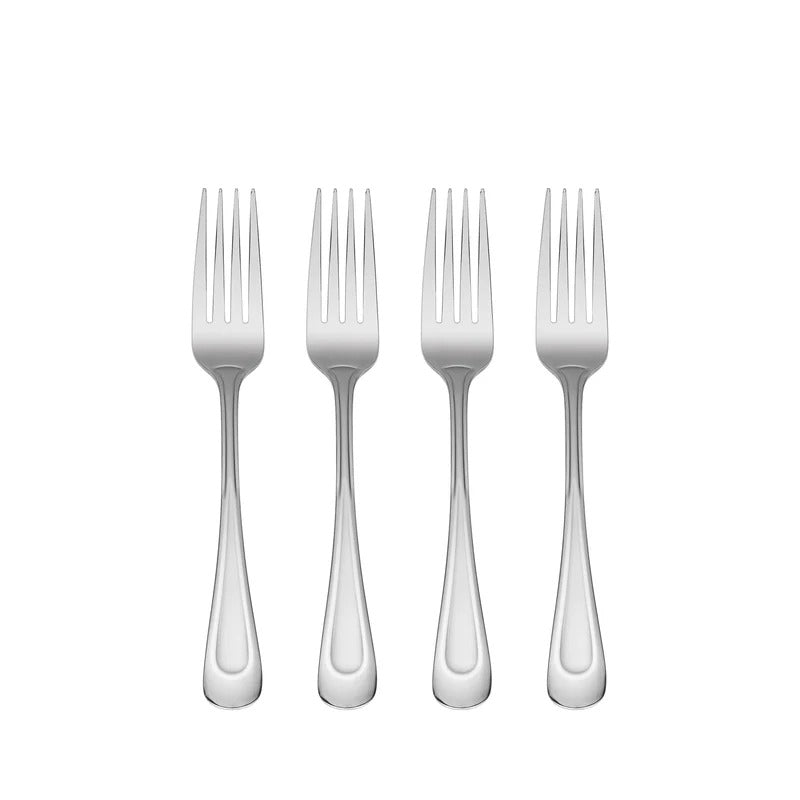 Satin Sand Dune Dinner Forks, Set of 4