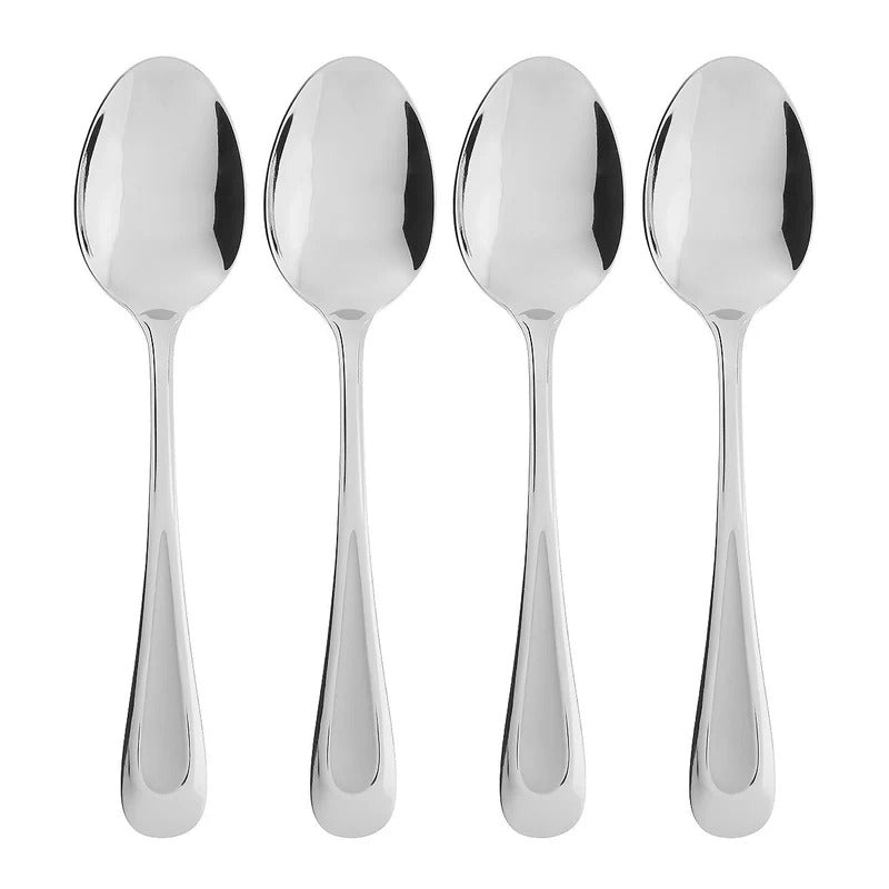 Satin Sand Dune Dinner Spoon, Set of 4