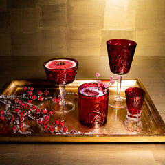 Barocco Ruby Liquor Glass