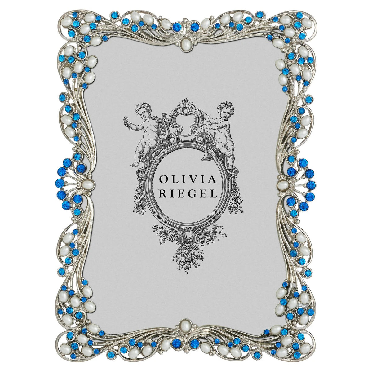 Audrey Capri Frame Silver
