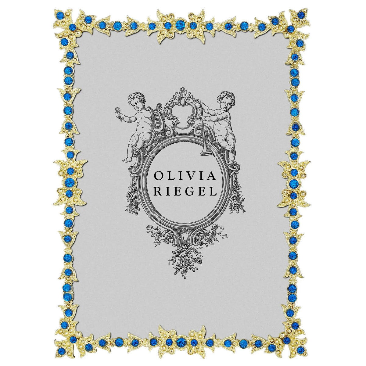 Luxembourg Capri 5" x 7" Frame Gold