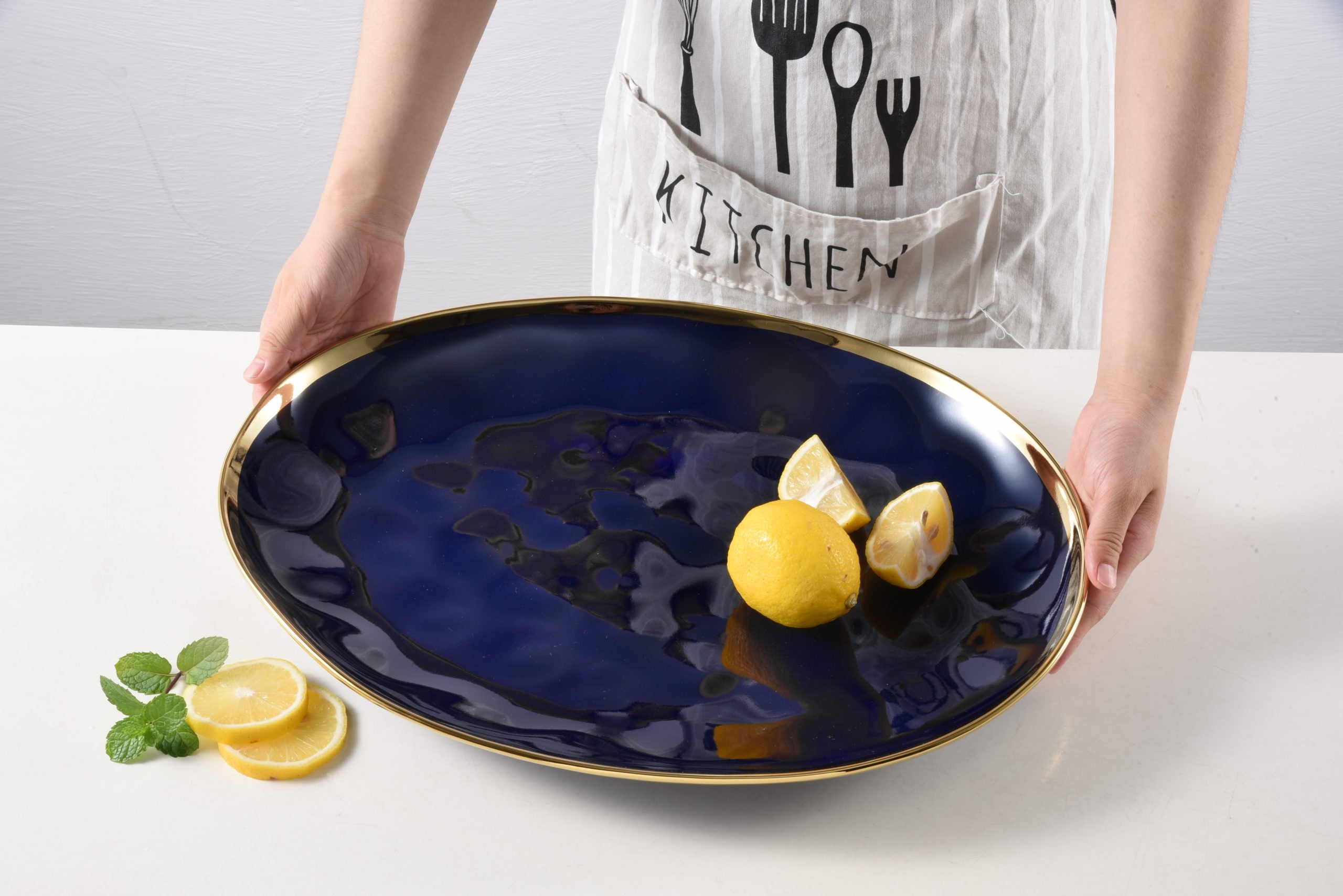 Sunset By The Sea Oversized Serving Platter