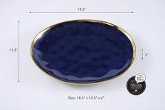 Sunset By The Sea Oversized Serving Platter