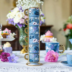 Bridgerton Regency-Inspired Stackable Coffee Cups