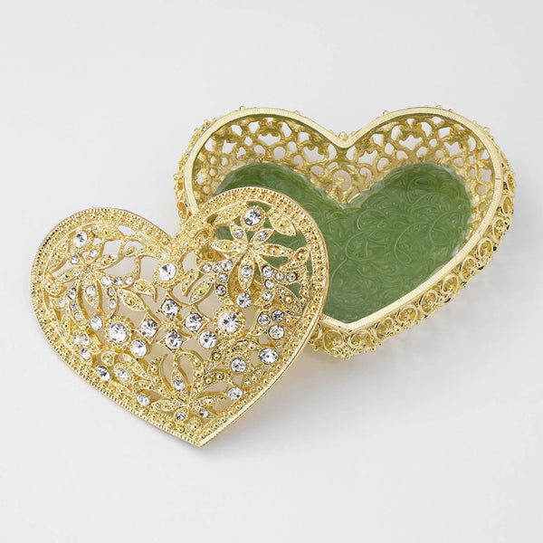 Olivia Riegel Gold Luxembourg Heart Box - 25% OFF – Dalmazio Design